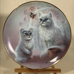 “Butterfly Watchers” Ruane Manning Cat Collector